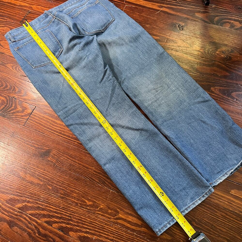 Gap 35x30 Premium Straight Jeans Blue Denim Classic Casual - Picture 3 of 8
